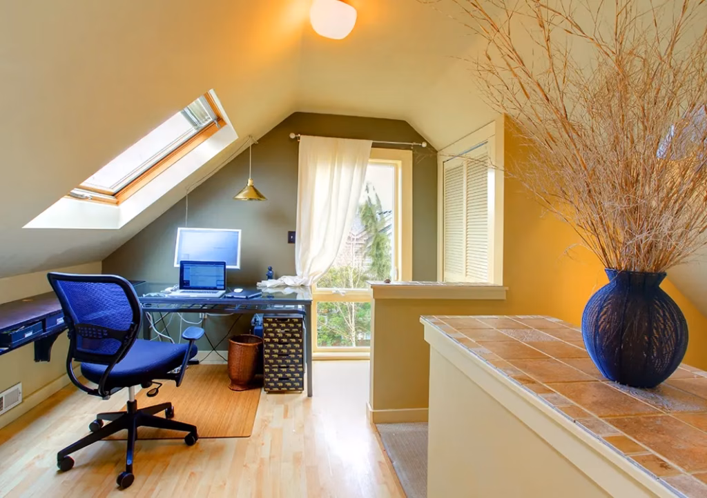 Blue craftsman-style accessory dwelling unit